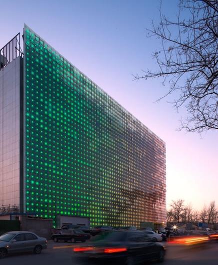 Zero-carbon media wall to light up Beijing | News | Building