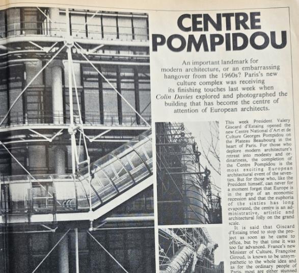 From the archives: The Pompidou Centre, 1977 | Features