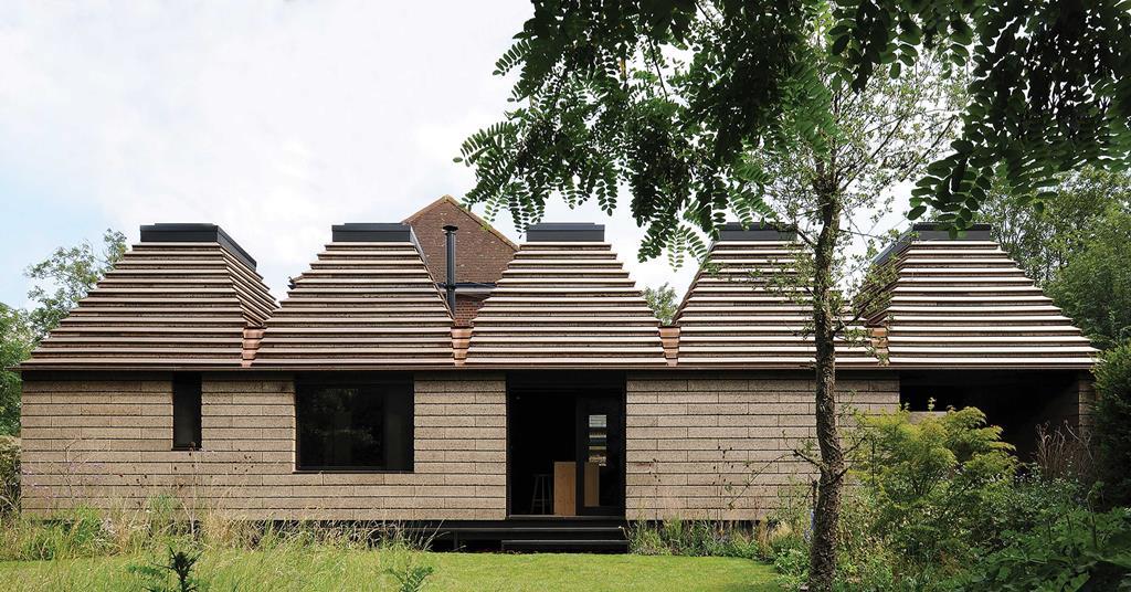 Specifier Expanded cork at the Cork House, Eton Features Building