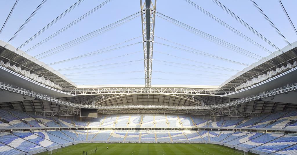 In pictures: Zaha Hadid's World Cup stadium opens its doors | News ...