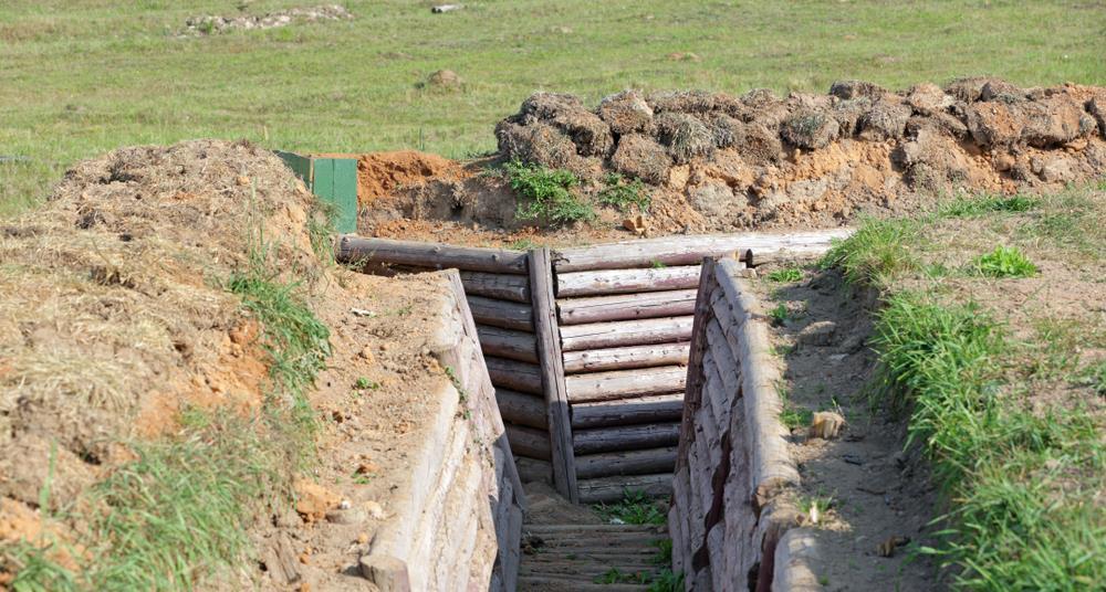 Contractors sought to build three trench warfare training facilities