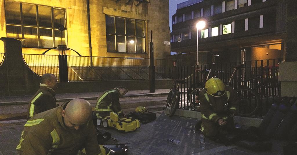 Image of the week Glasgow after the fire News Building