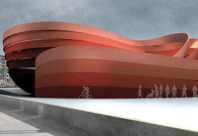 Irad Building Arad goes red | News | Building