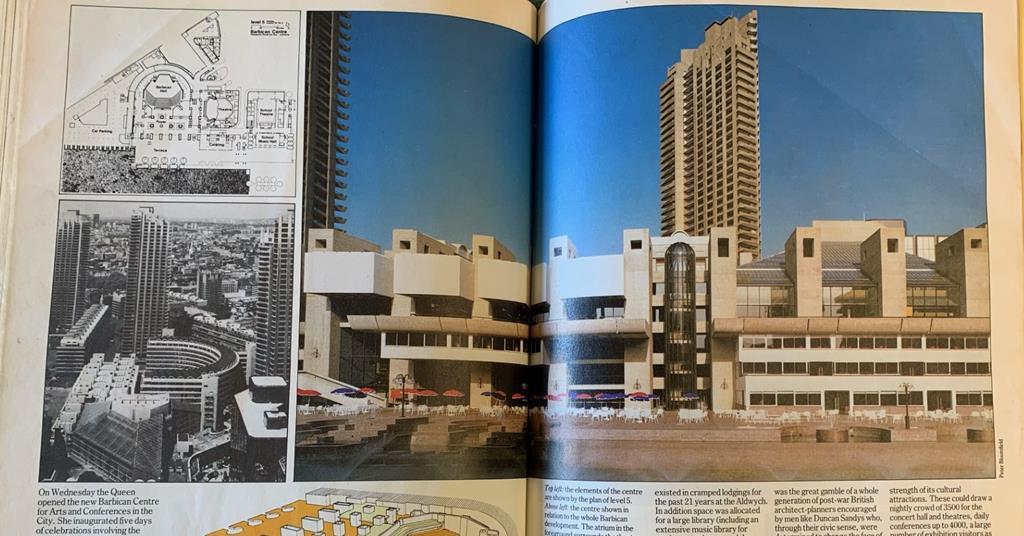 From the Archives: Queen Elizabeth II opens the Barbican Centre, 1982 ...