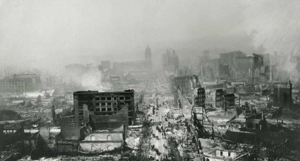 San francisco earthquake frequency