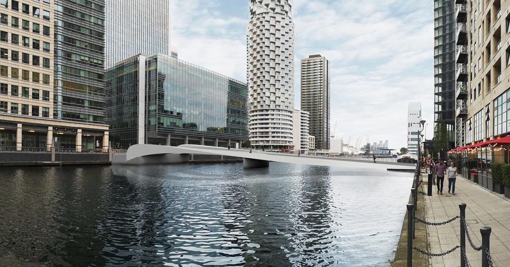 Canary Wharf bridge gets green light News Building