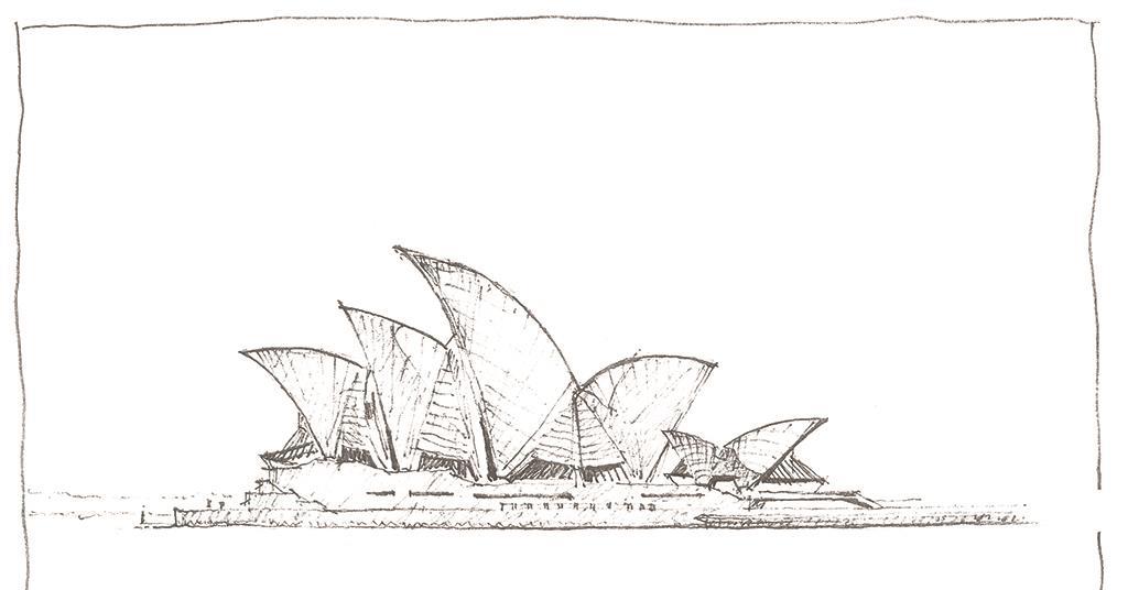 SYDNEY OPERA HOUSE Pen and Ink by eirab on DeviantArt