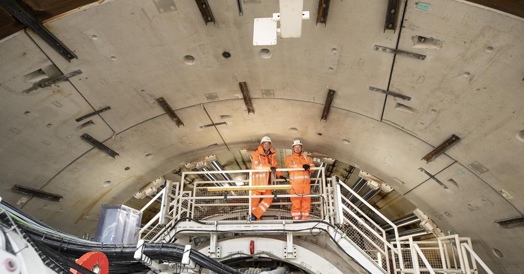 In pictures: HS2 launches second London tunnel boring machine | News ...