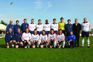 Chubb pitches in for police football | Archive Titles | Building