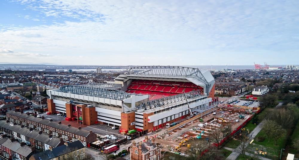 Completion of Liverpool’s delayed Anfield Road stand slips into next ...