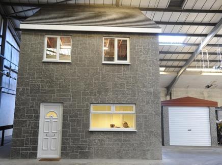 Welsh firm builds plastic house News Building
