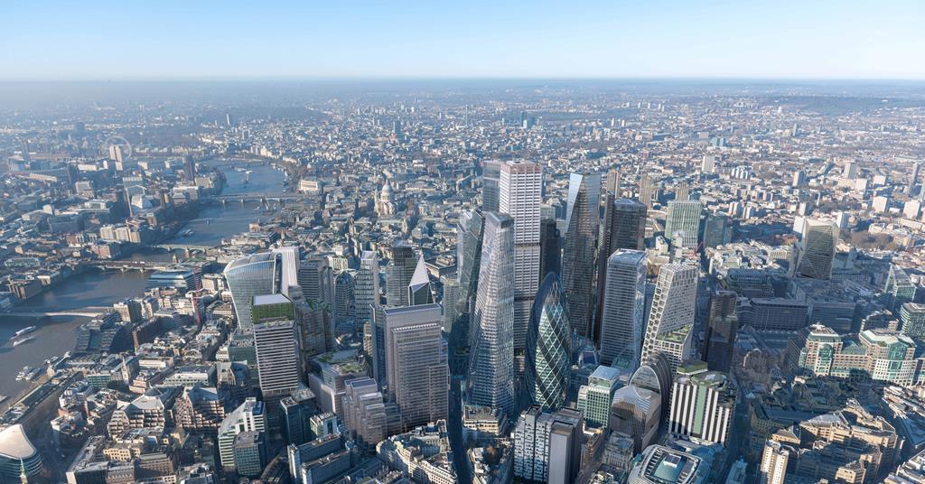 Work From Home Text Design Wilkinson Eyre working on City tower reportedly set to be 70-storeys ...