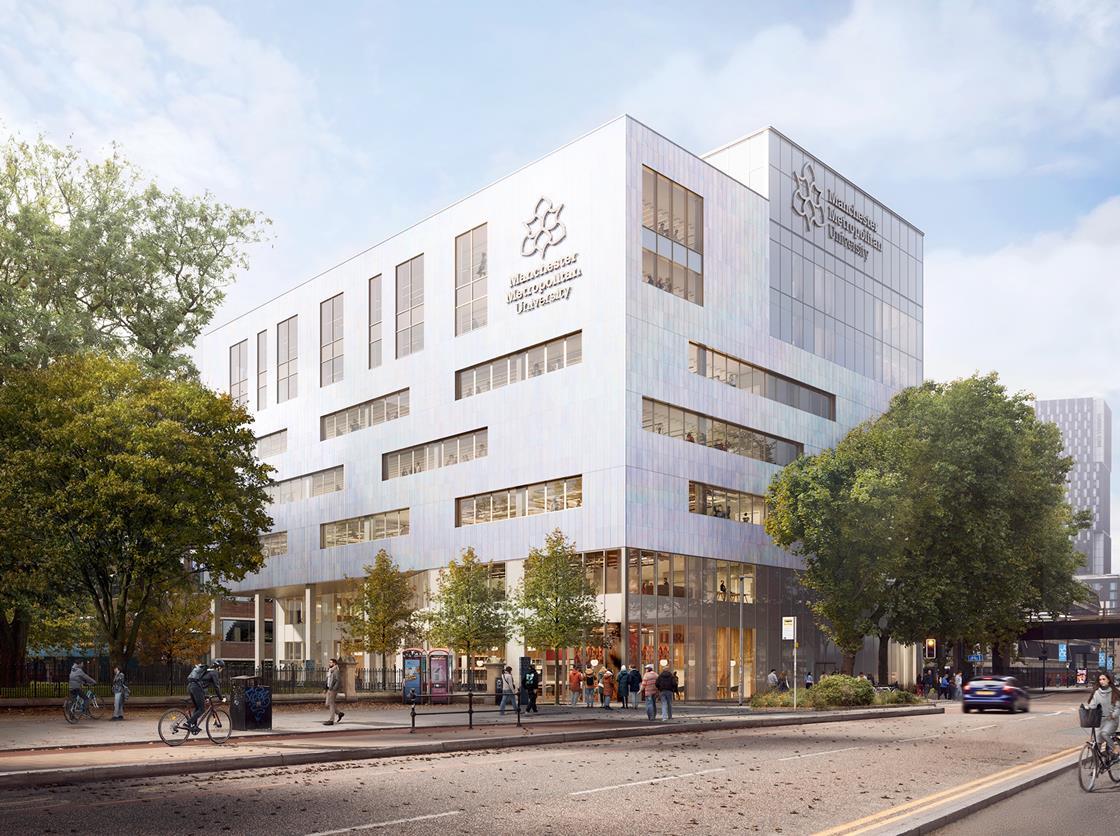 Hawkins Brown unveils pared-back Manchester Met Library plans after ...