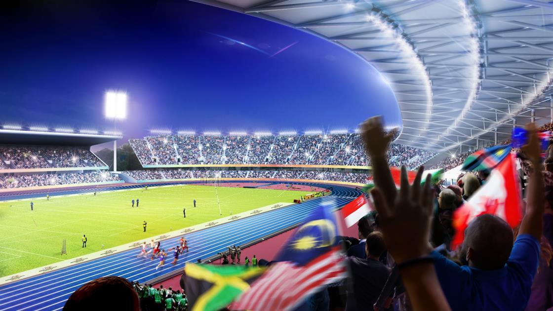 Rivals On The Blocks For 2022 Commonwealth Games Work News Building