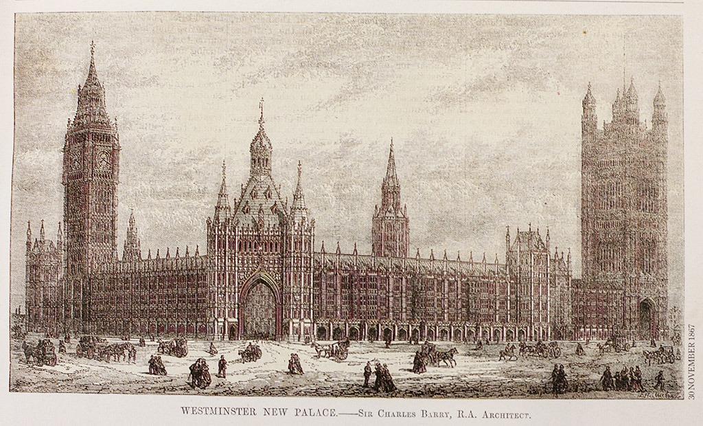 Building the Houses of Parliament Comment Building