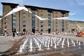 Developer Argent have considered the effects of leisure and lifestyle choices when redeveloping the area around King’s Cross, including Granary Square (pictured)