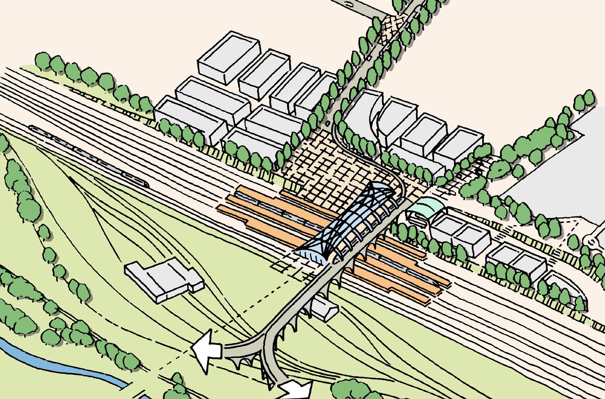 Plans For East Midlands Hs2 Hub Station News Building
