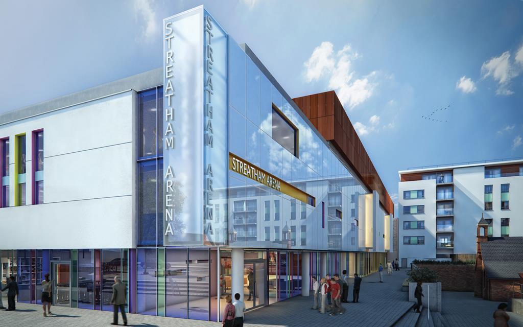 Streatham Hub How to build an ice rink above a swimming pool