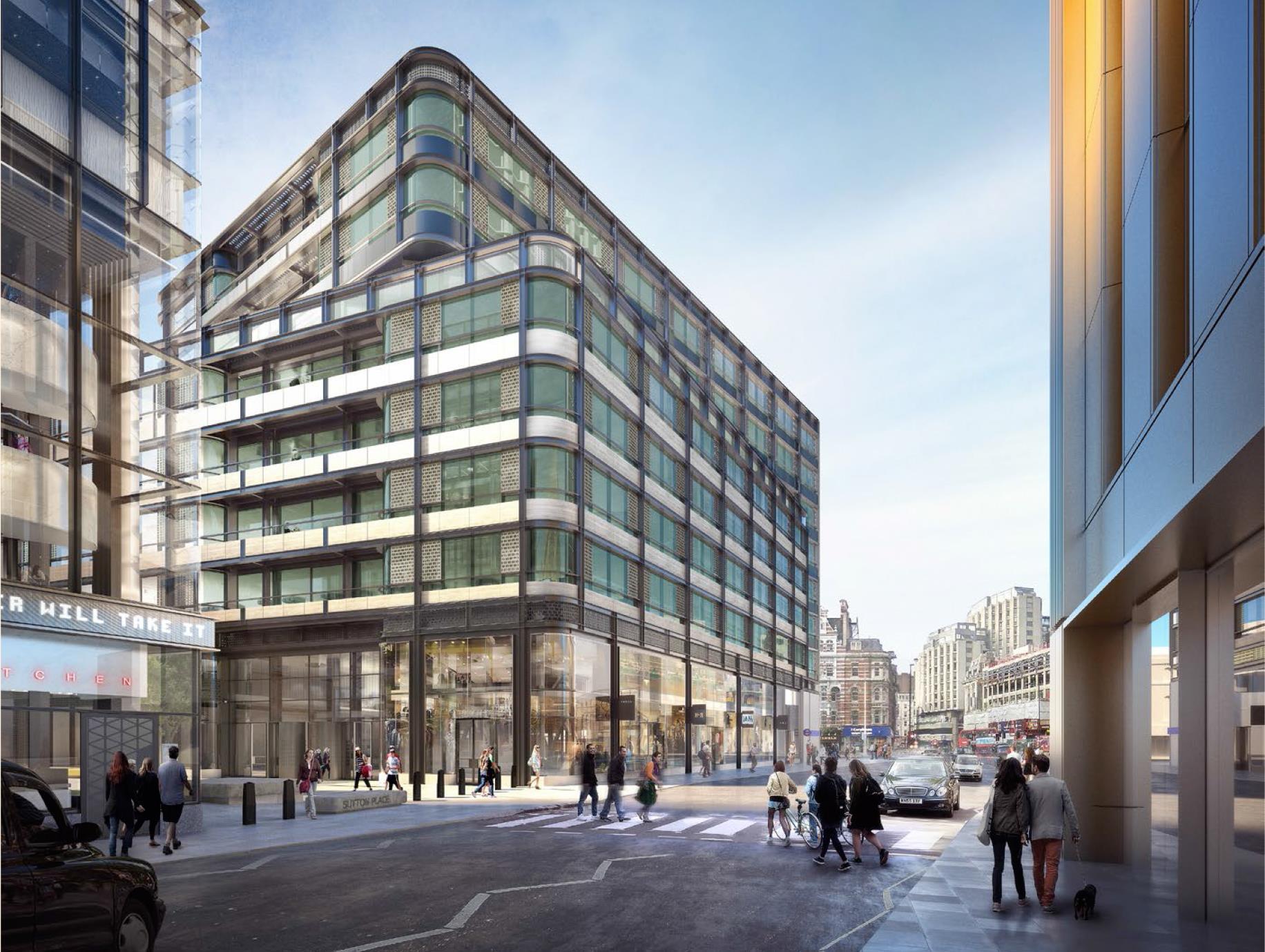 Derwent London Gets Going On 260m Tottenham Court Road Station Scheme News Building