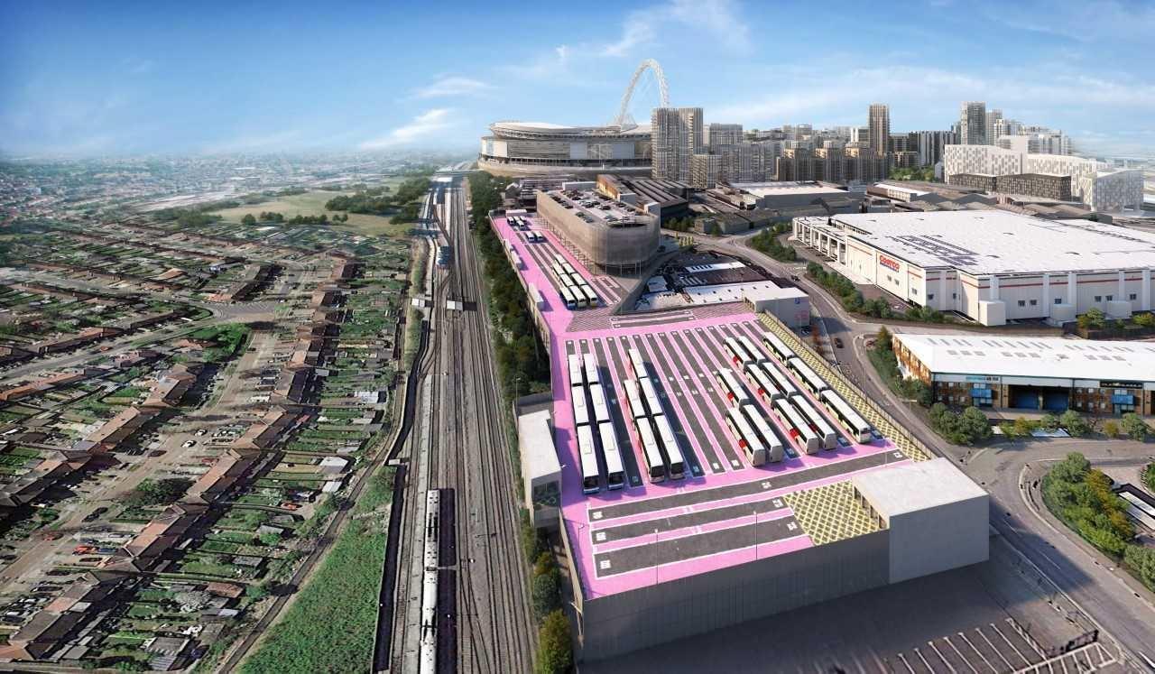 Wembley to get a new car park - painted pink | News | Building