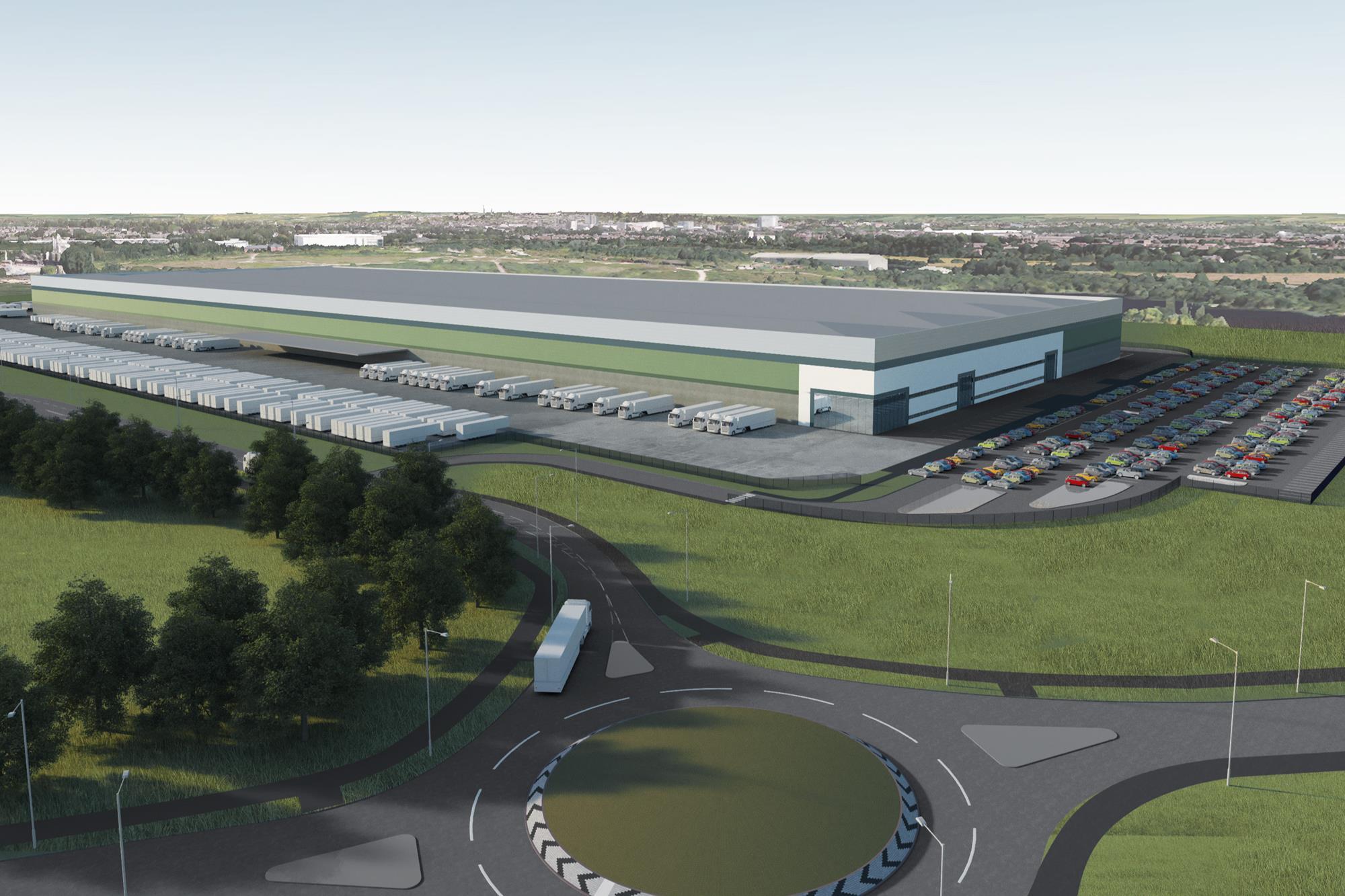 Kier Scores 39m B M Warehouse Job News Building