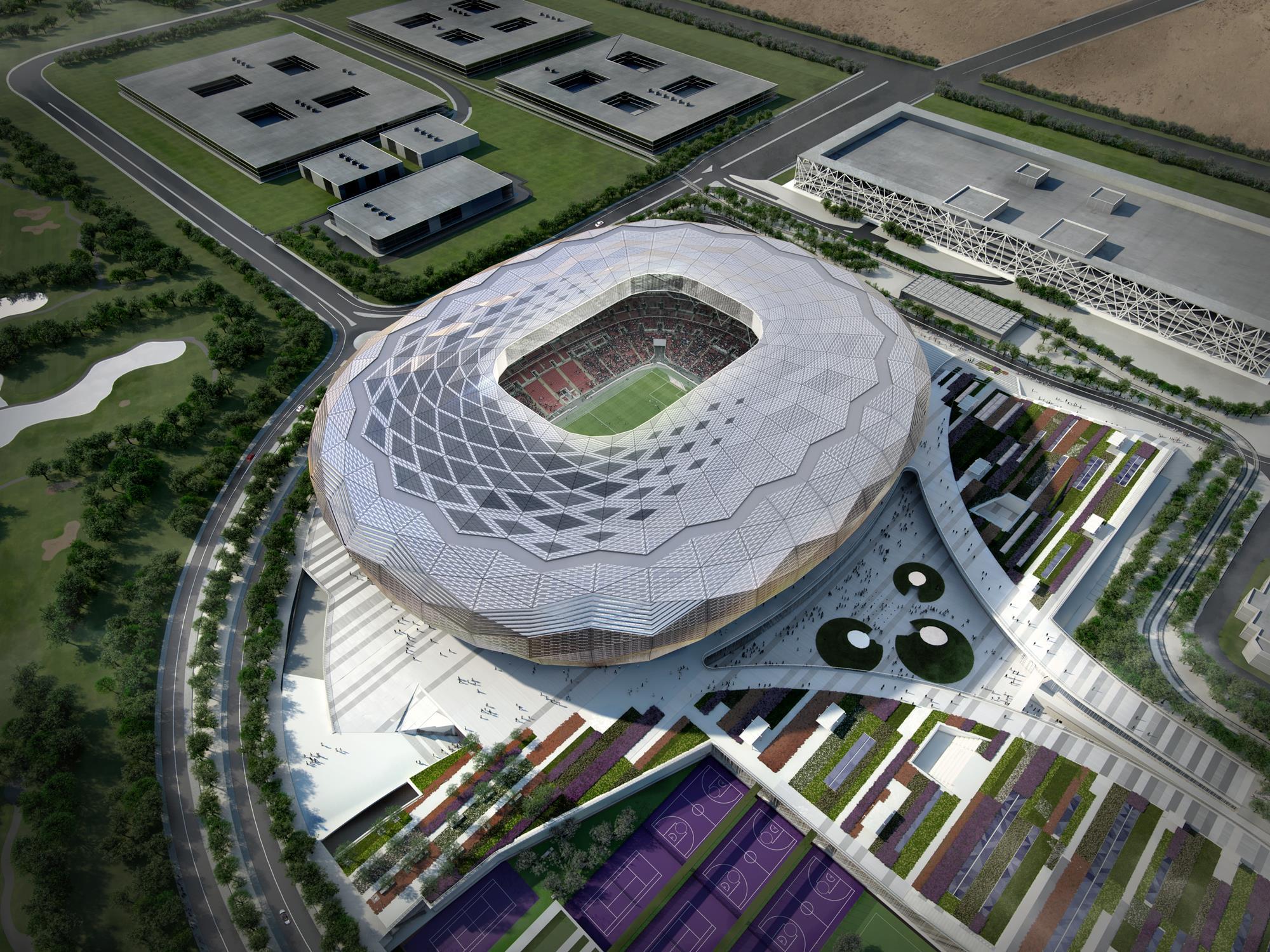 Qatar 2022 unveils fourth stadium designs | News | Building