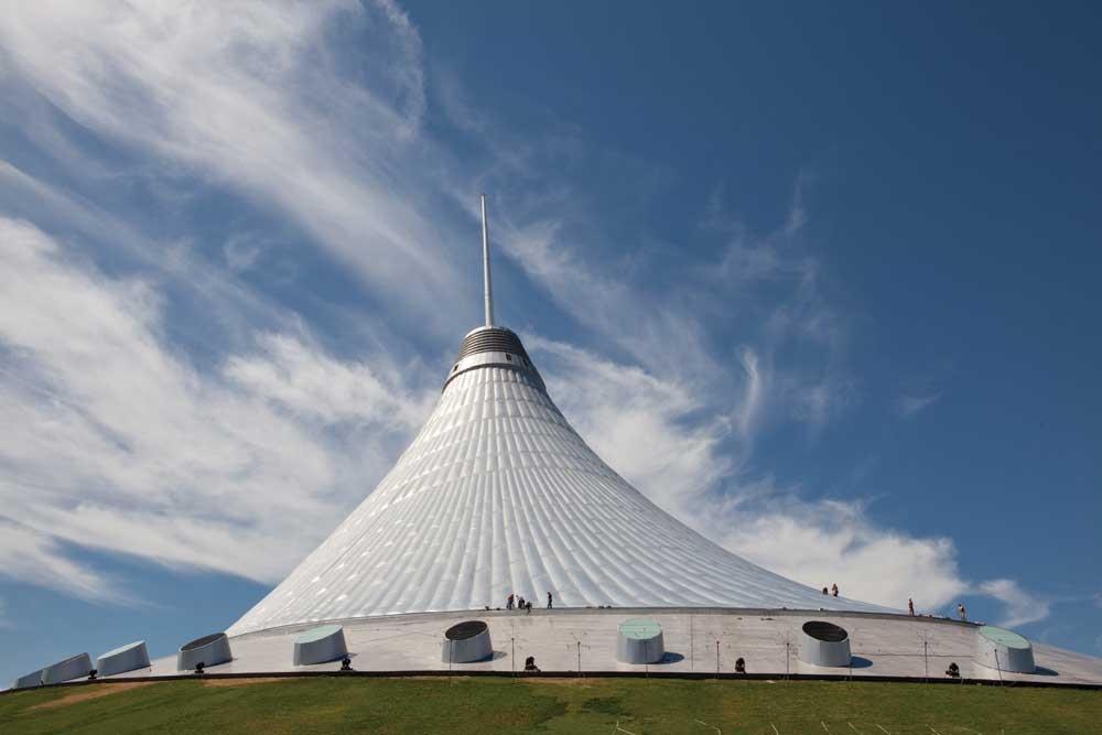 Kazakhstan Building the world's largest tent Features Building
