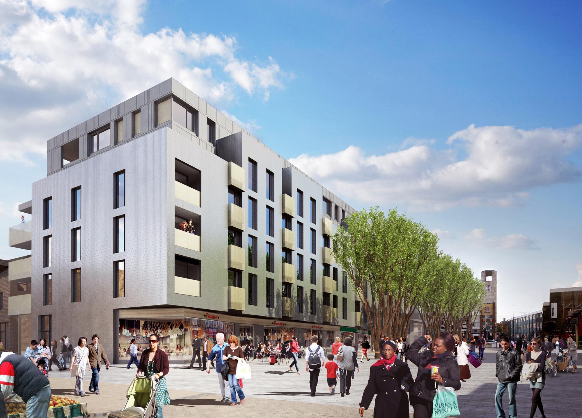 Walthamstow arcade scheme wins planning News Building