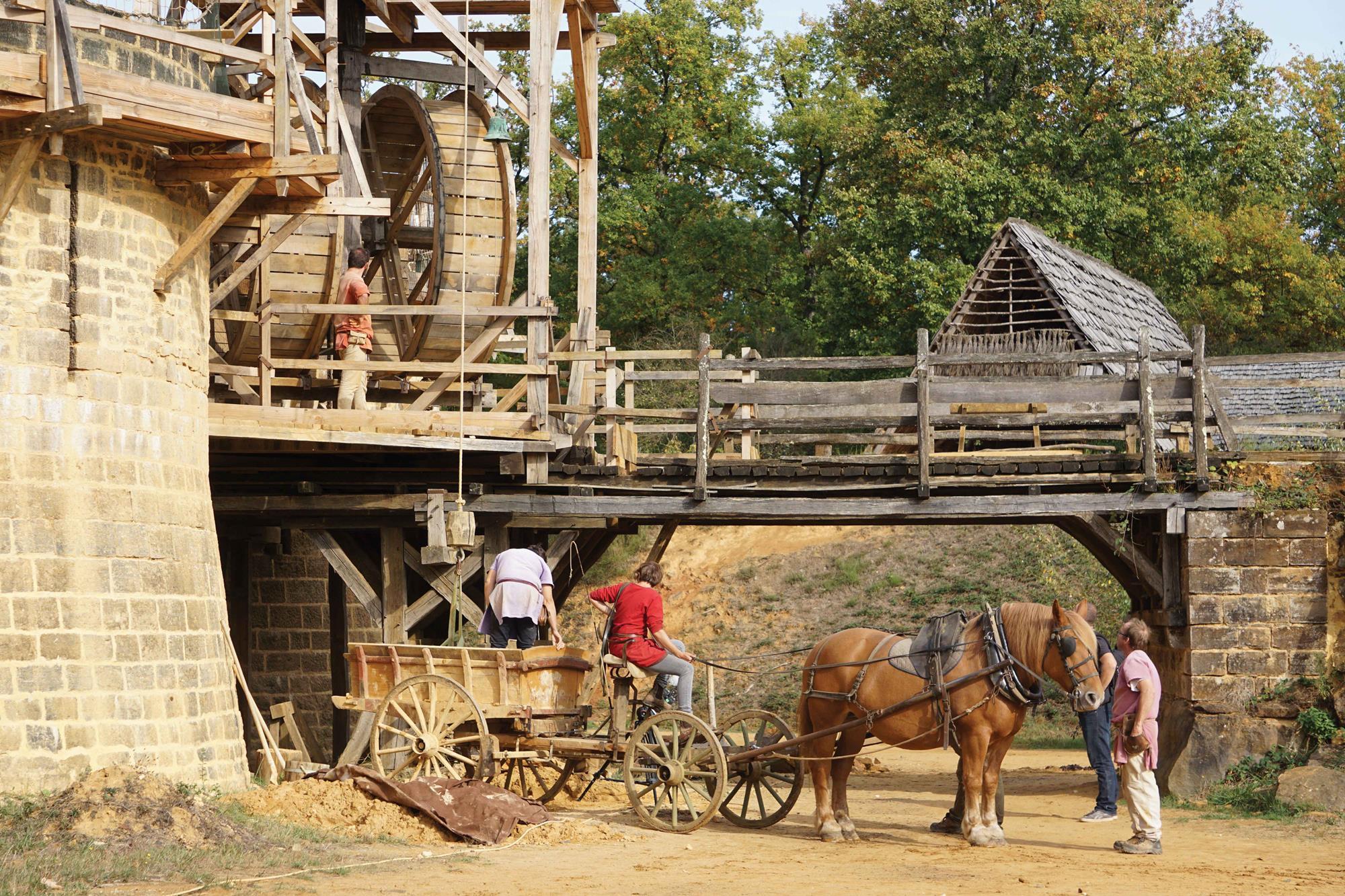 Projects Guédelon Castle France Features Building