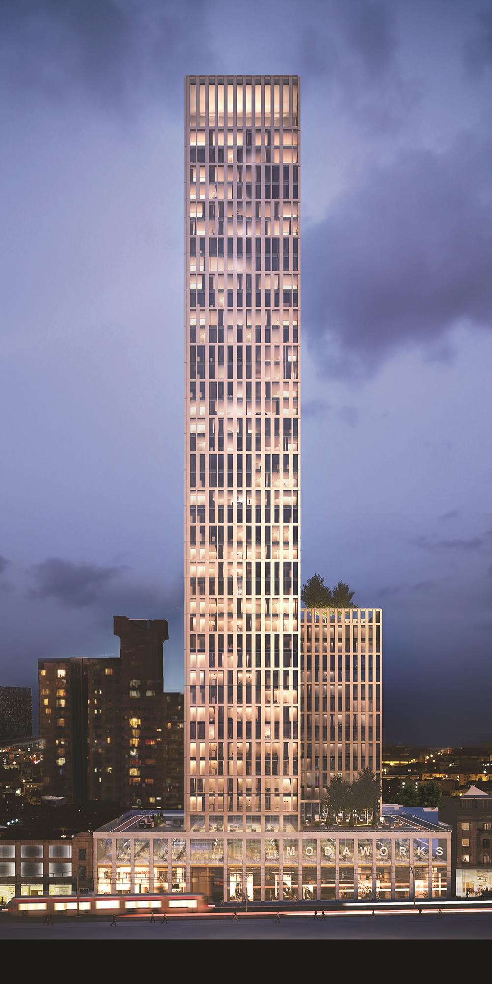 Analysis the rise of the midrise Features Building