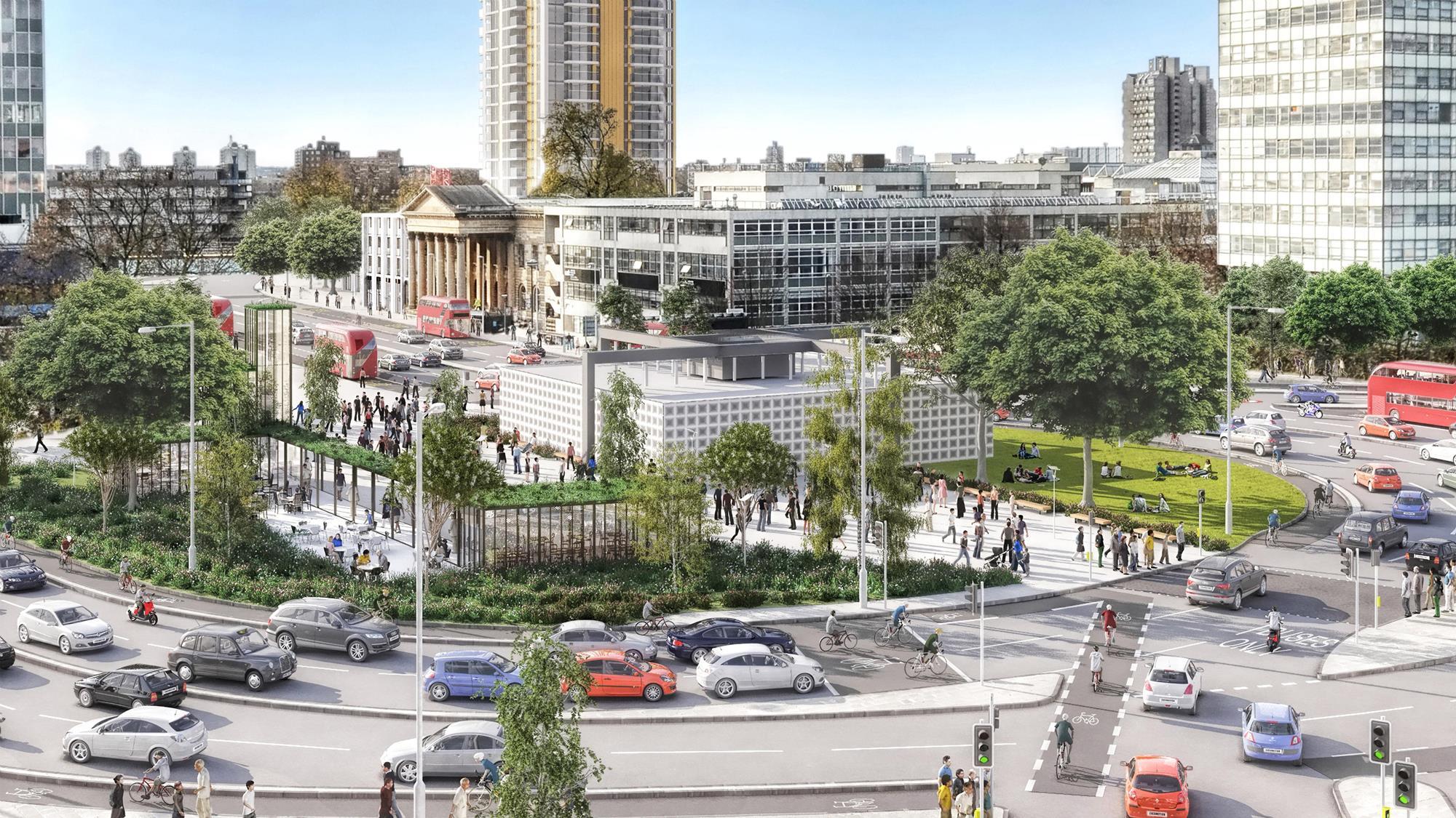 Elephant & Castle roundabout revamp wins public backing ...