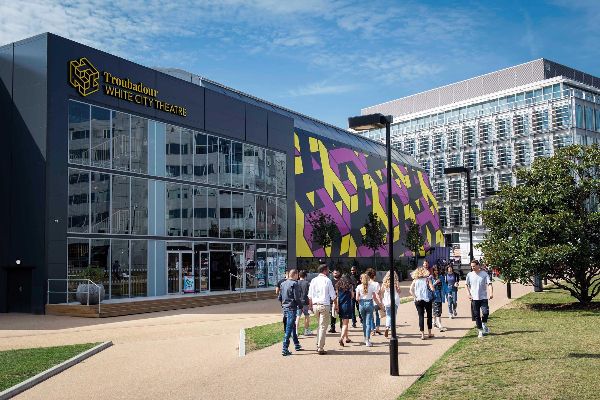 Projects Troubadour theatre, White City, London Features Building