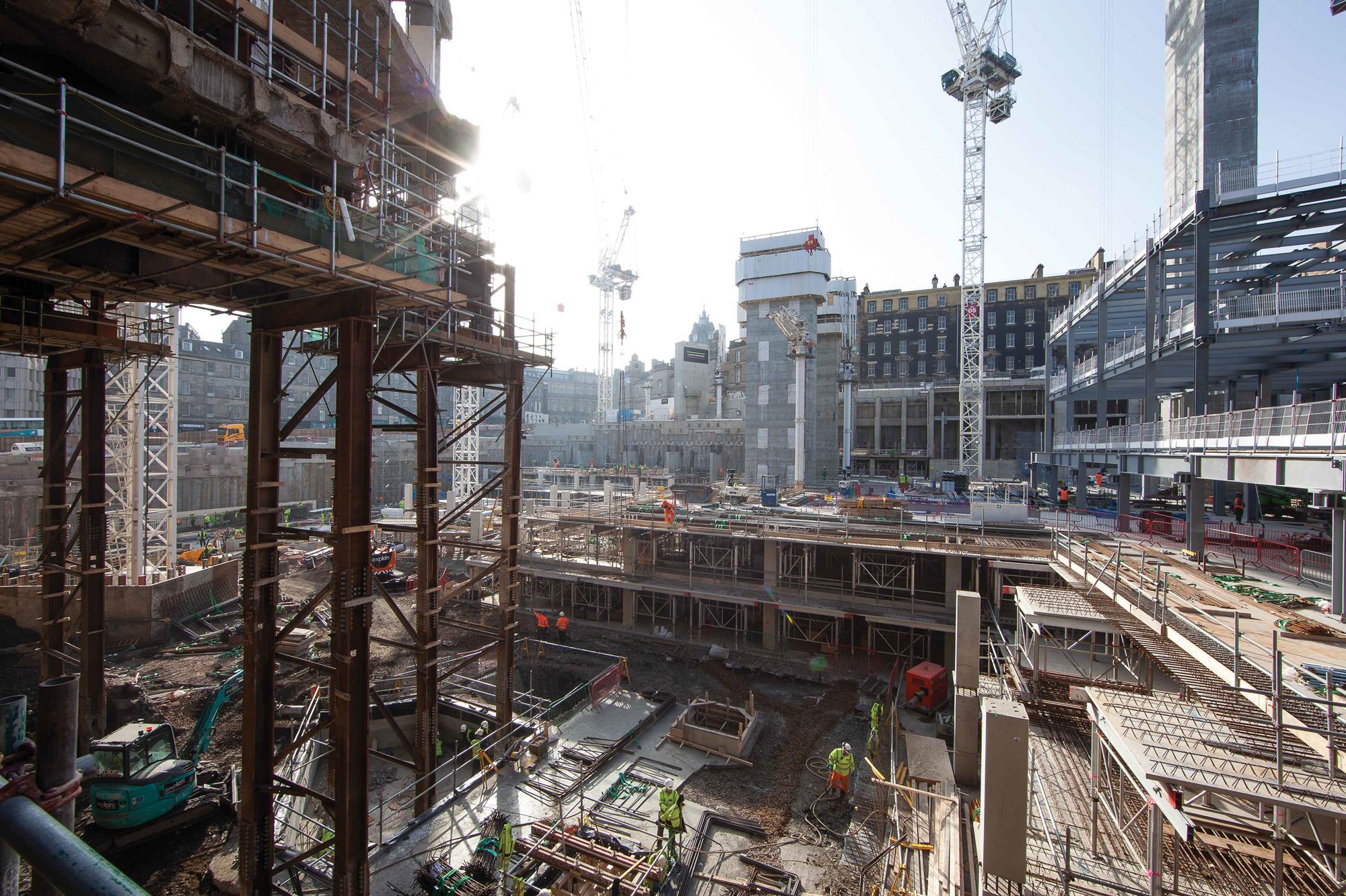 Projects: Laing O’Rourke on site at Edinburgh St James | Features ...