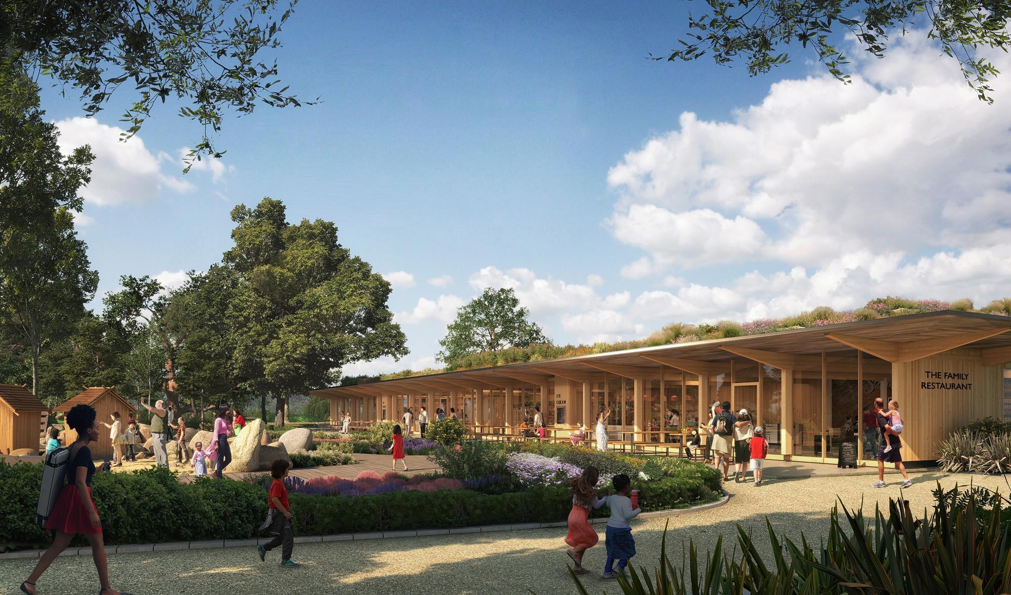 Hok Serves Up Plan For Kew Gardens Restaurant News Building
