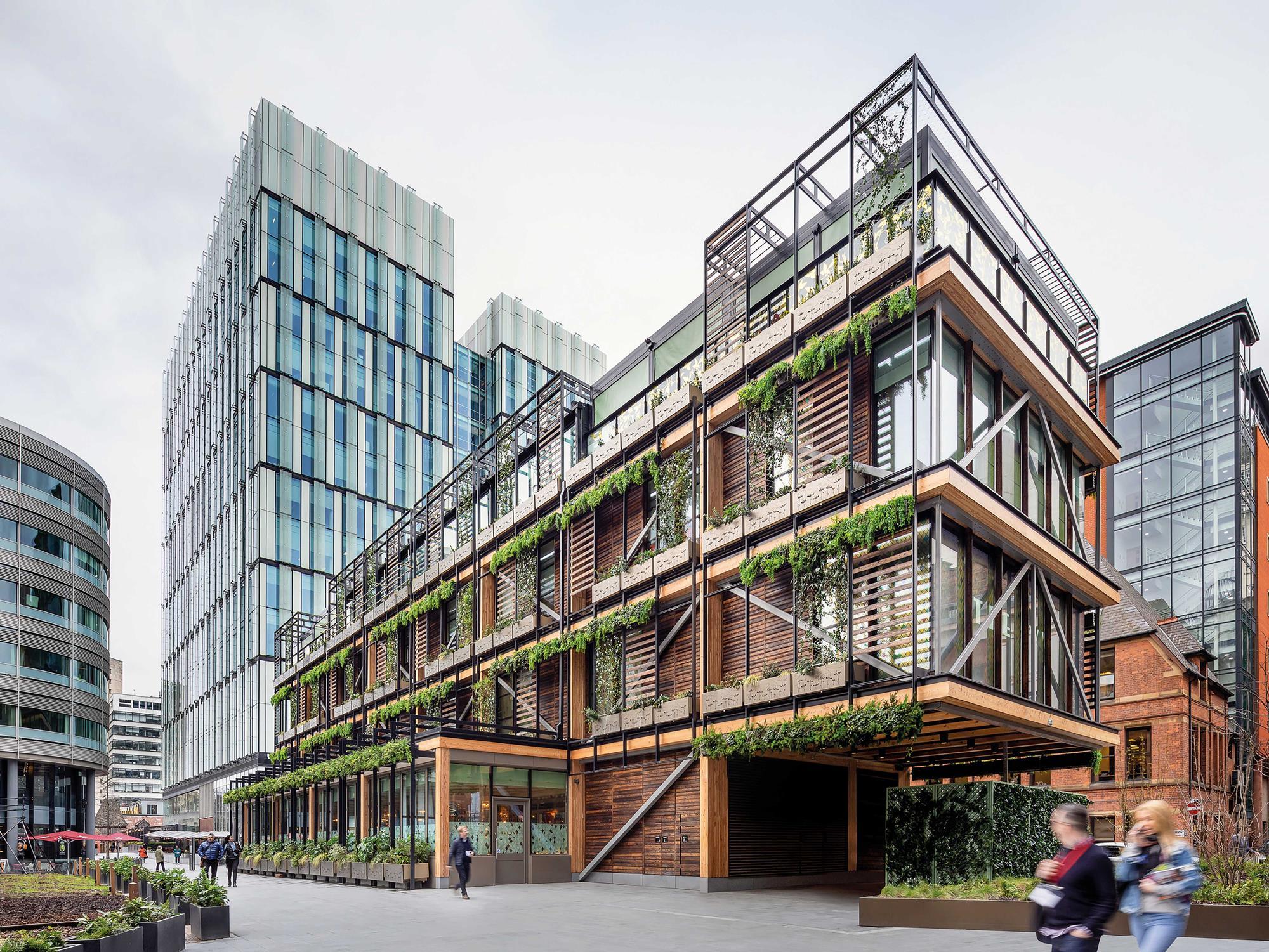 Projects The Pavilion, Hardman Square, Manchester Features Building