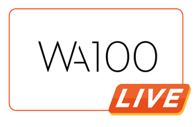 WA100 Live logo