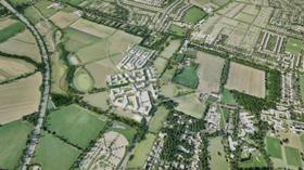 North West Cambridge deveolpment masterplanned by Aecom