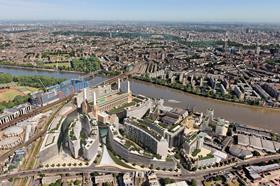 Battersea Power Station phase 1 looking North