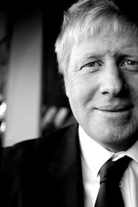 Boris Johnson BW