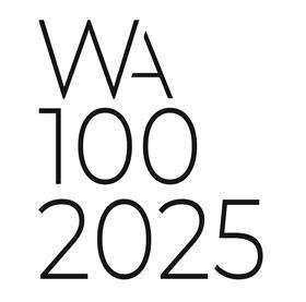 WA100 2025 logo