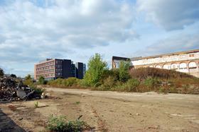 Derelict Avon Nunn Mills site in Northampton