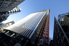 Structure of Walkie Talkie topped out