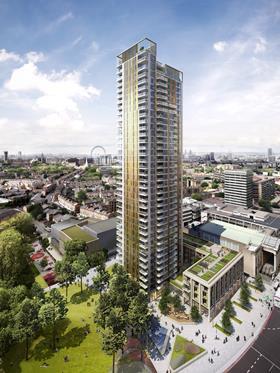 Lend Lease's St Mary's development in Elephant and Castle designed by Squire and Partners