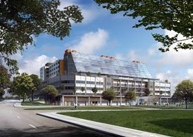 The new Midland Metropolitan Hospital by HKS, Edward Williams Architects and Sonnemann Toon