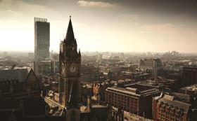 manchester skyline