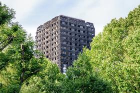 Grendfell Tower the day after fire