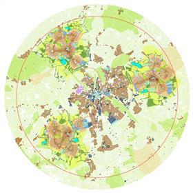 Urbed's Uxcester garden city plan