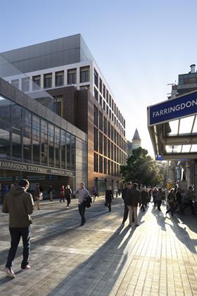 Farringdon - over-station development JRA