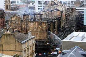 FREE_close pic_of_Mackintosh Glasgow_art_school_fire_credit_Michael Kobiela_Shutterstockdotcom