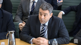 richard howson at Carillion inquiry 